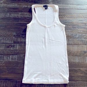 J. Crew - Never worn - Ribbed white tank top - Small